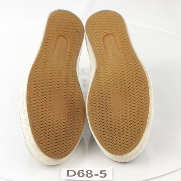 Cole Haan Mens Trafton Sneaker Size 10 Black Leather Lace Up Casual Shoe Low Top - Picture 9 of 11